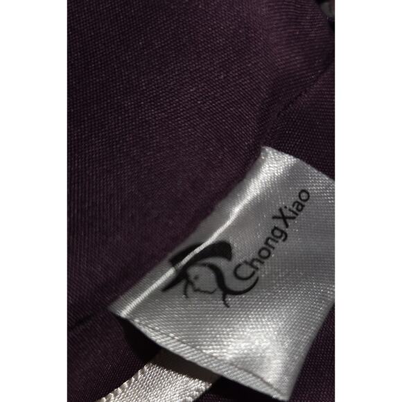 Chong Xiao Purple Tulle Dress Medium? Sparkly Fit And Flare Skater NWT Party - Picture 13 of 16